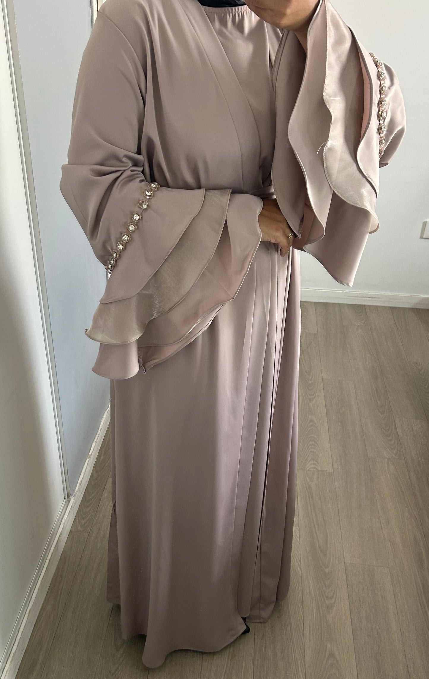Kimono + sous Abaya Alya