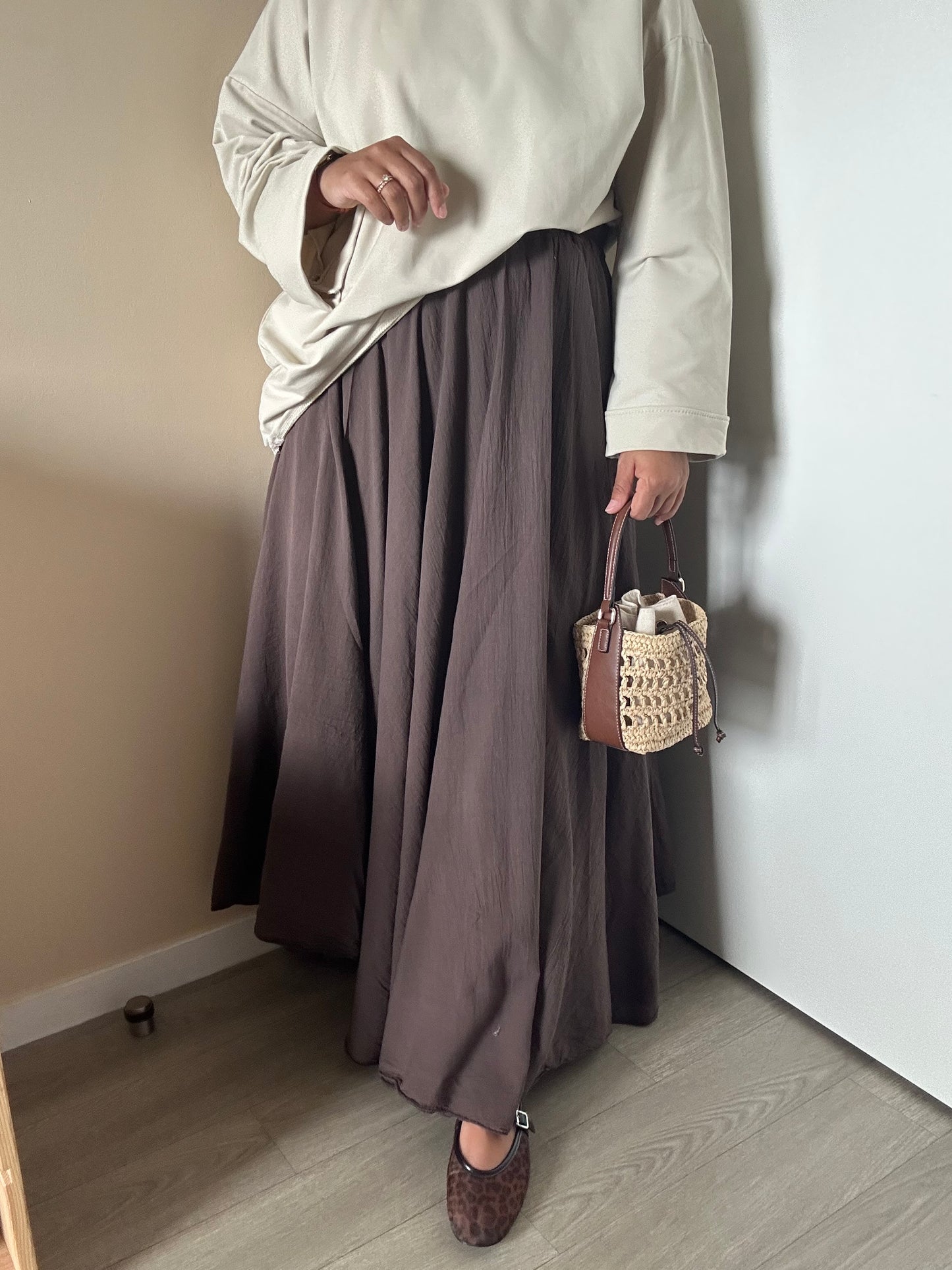 T-shirt manches longue oversize