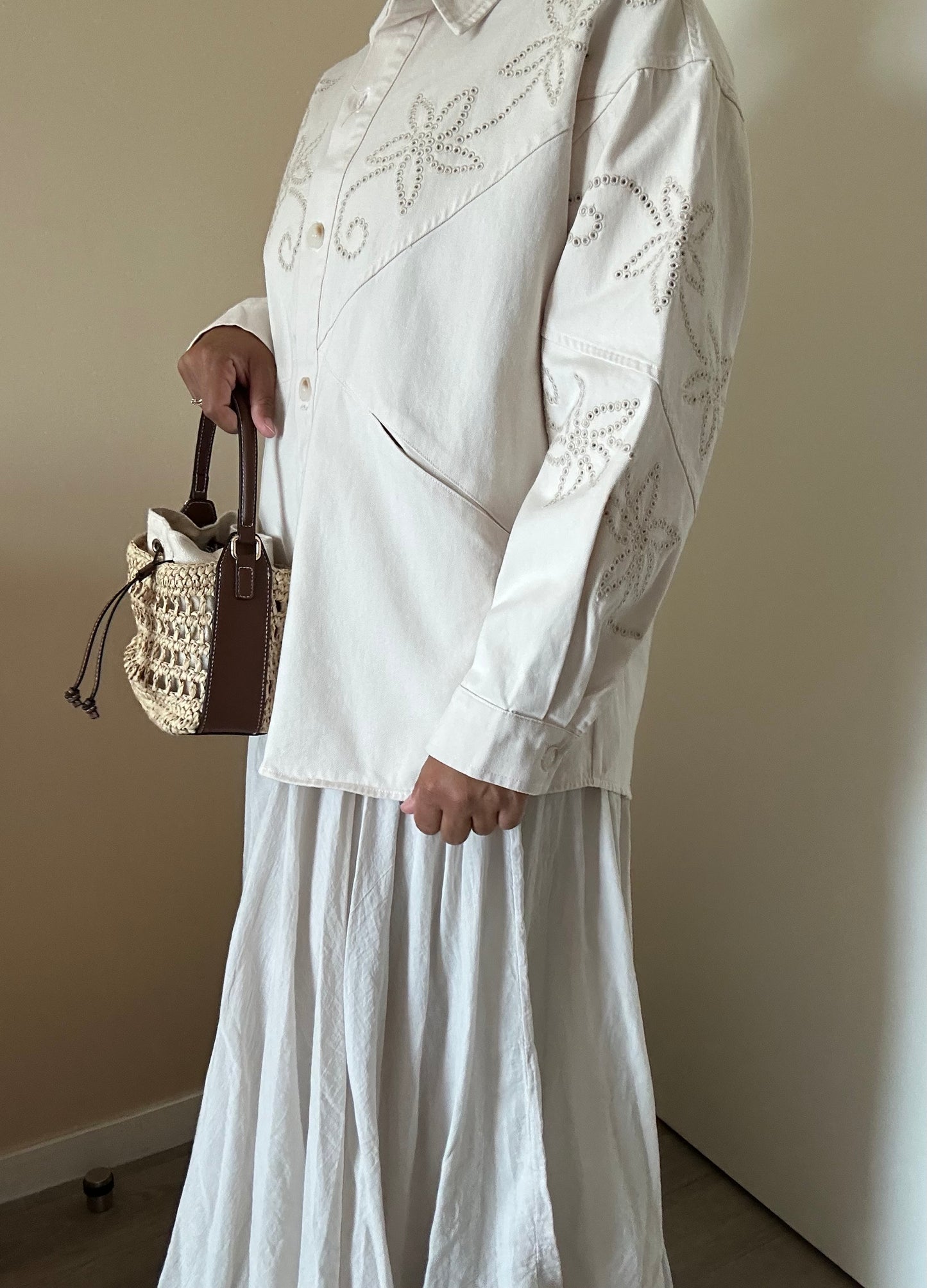 Veste brodée