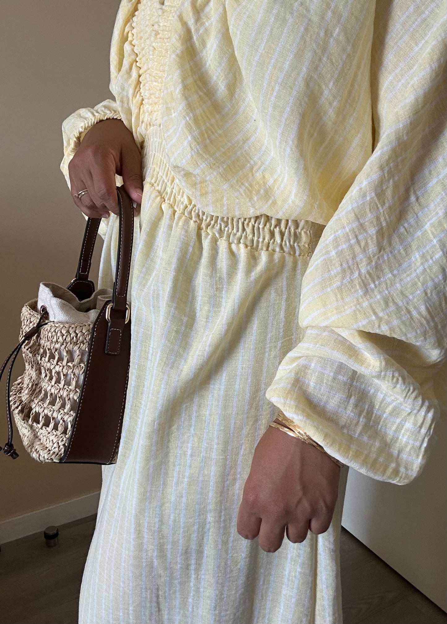 Robe à rayure