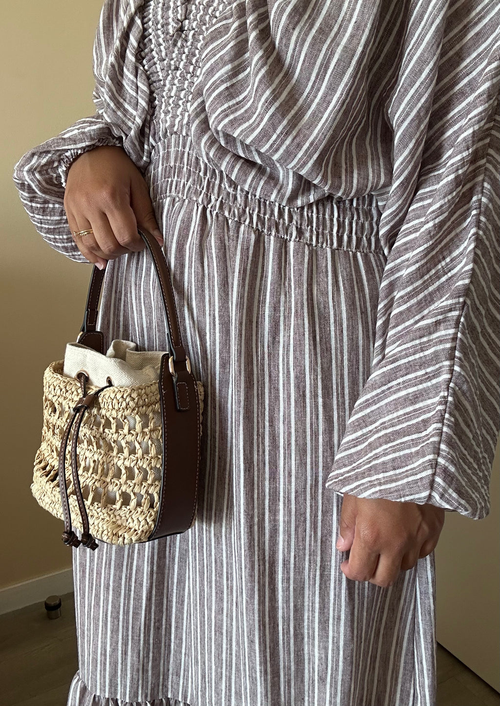 Robe à rayure