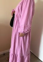 Robe manches bouffantes