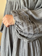 Robe manches bouffantes