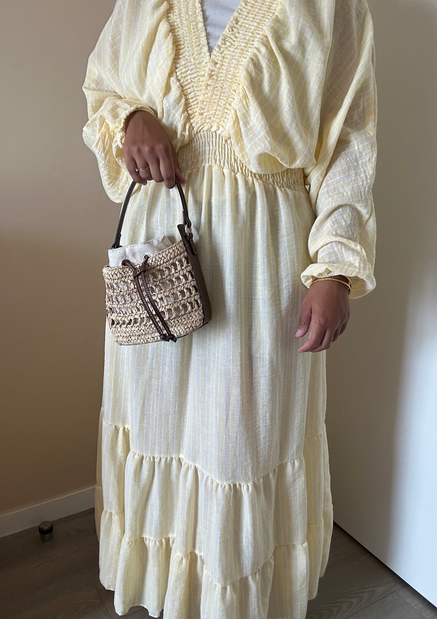 Robe à rayure