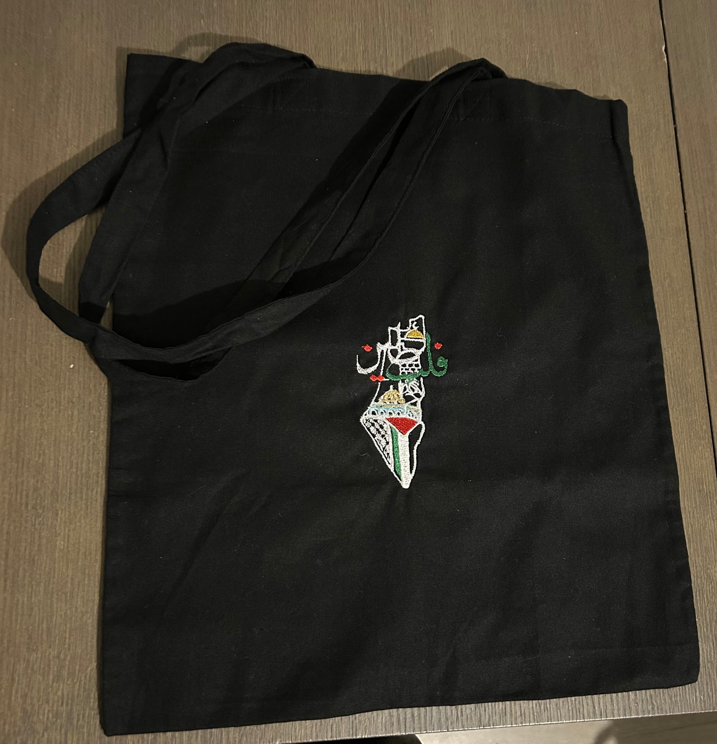 Sac en toile brodé Palestine