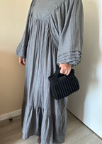 Robe manches bouffantes