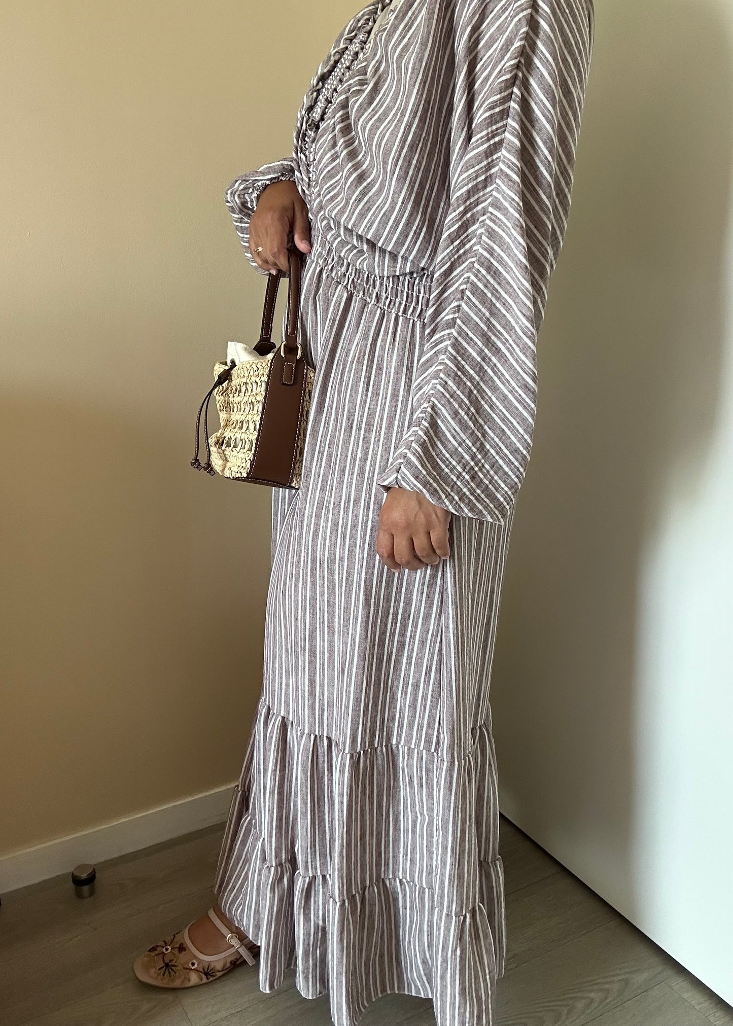 Robe à rayure