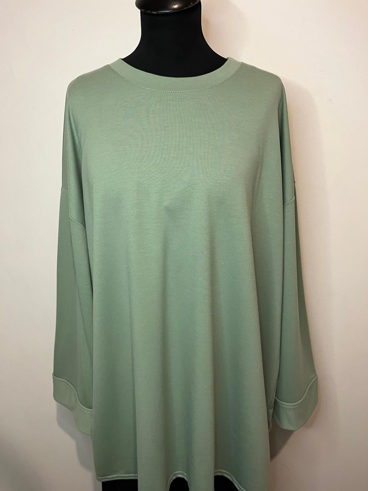 T-shirt manches longue oversize