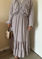 Robe à rayure