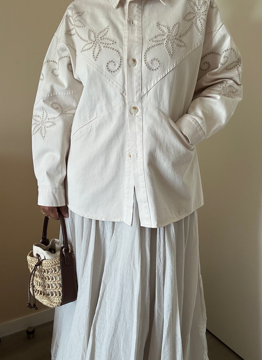 Veste brodée