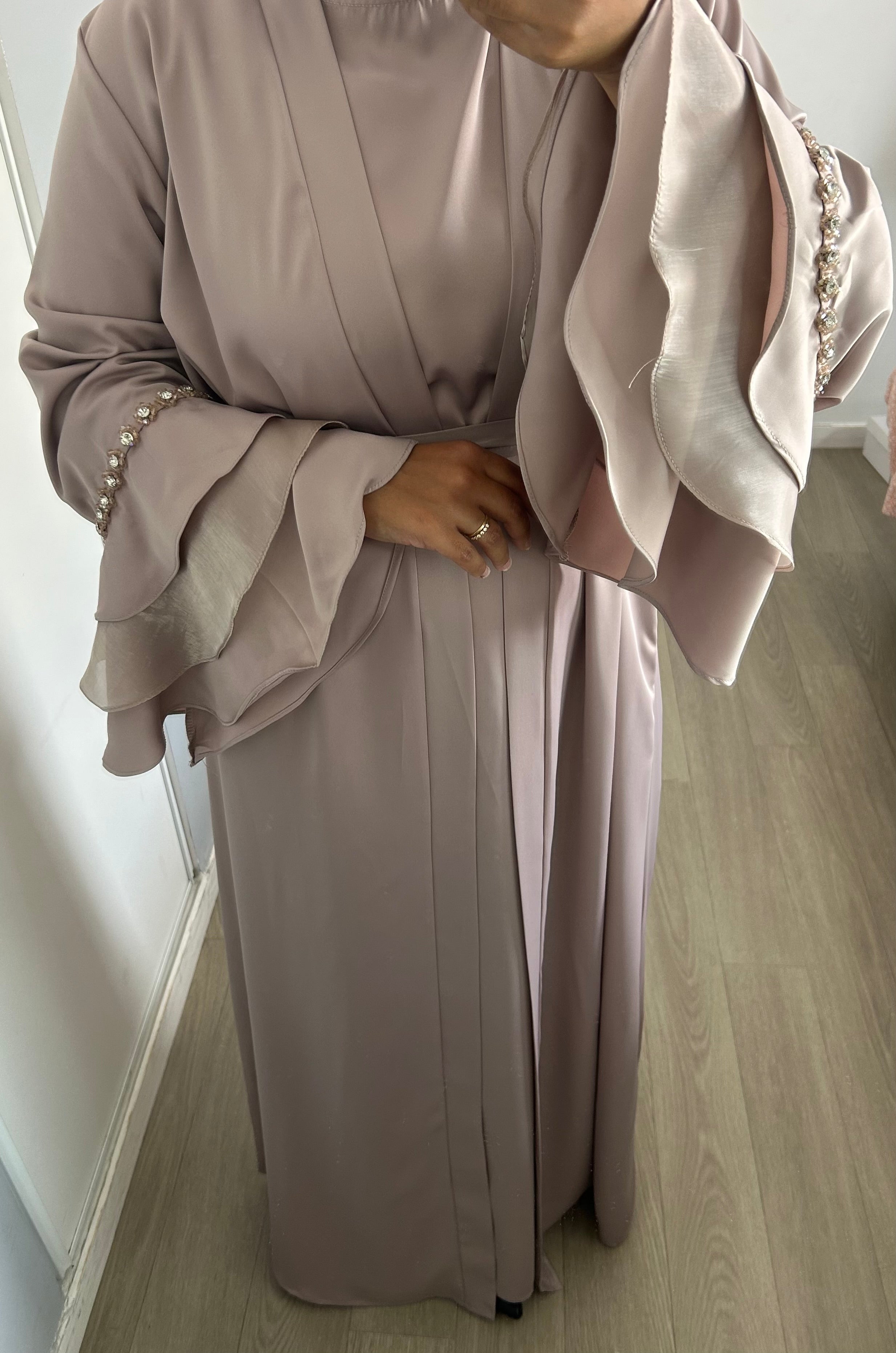 Kimono + sous Abaya Alya