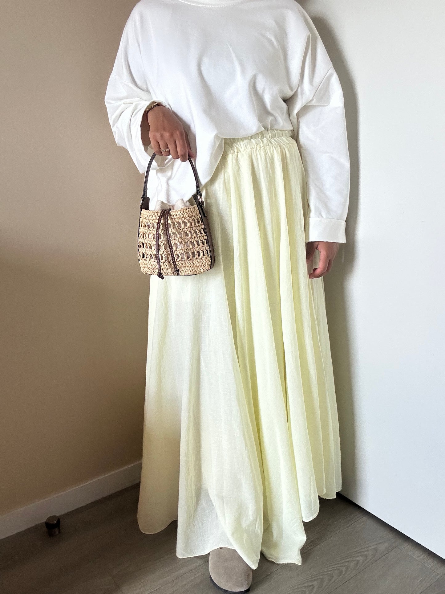 T-shirt manches longue oversize