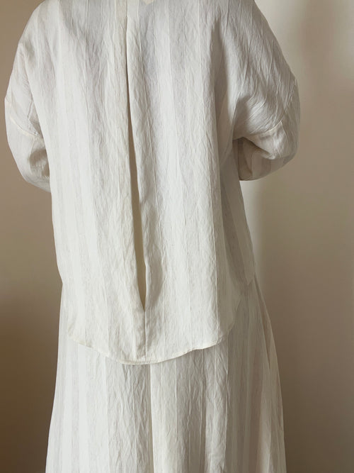 Chemise à large rayure